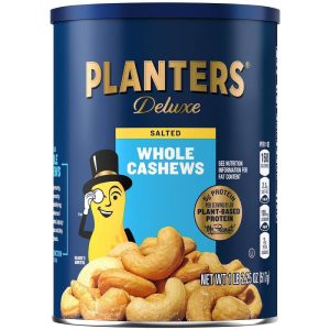 Deluxe Salted Whole Cashews