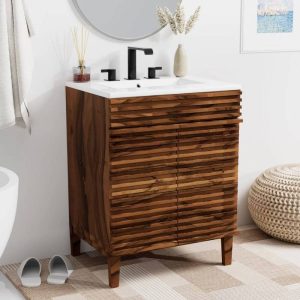 Acacia Wood Bathroom Vanity